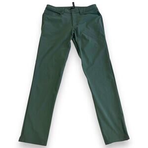 Lululemon Pants Men 32x30 Green ABC Slim Commute Work Office Golf Range Tag31